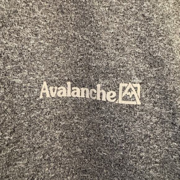 Avalanche Outdoor Apparel Shirt Men Medium Gray Performance Fabric Base Layer - Picture 5 of 12